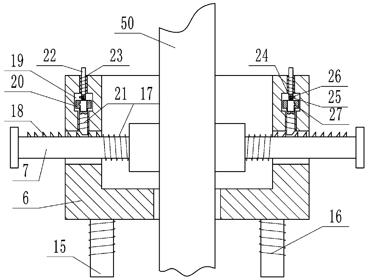 A kind of force-adjustable piling construction device