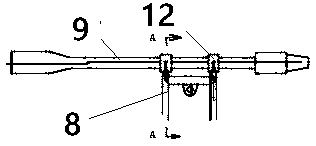 Vehicle-mounted top drive drilling machine and using method thereof