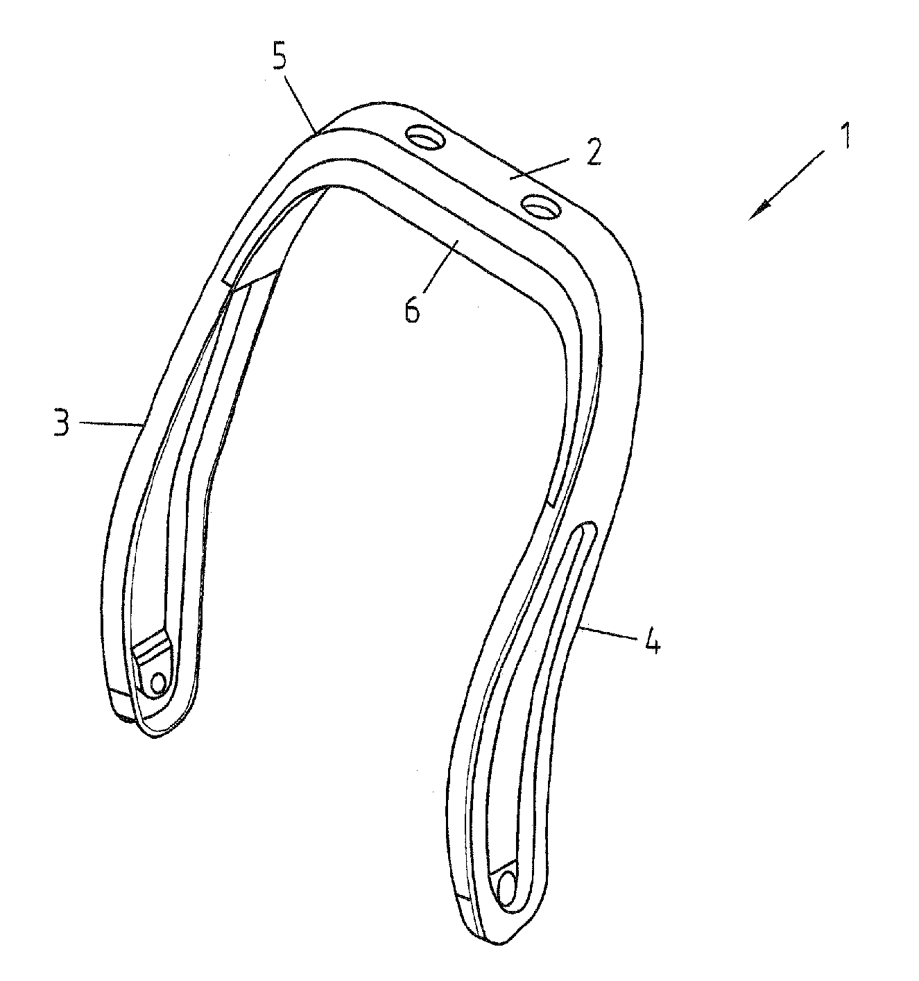 Backrest Frame for a Vehicle Seat