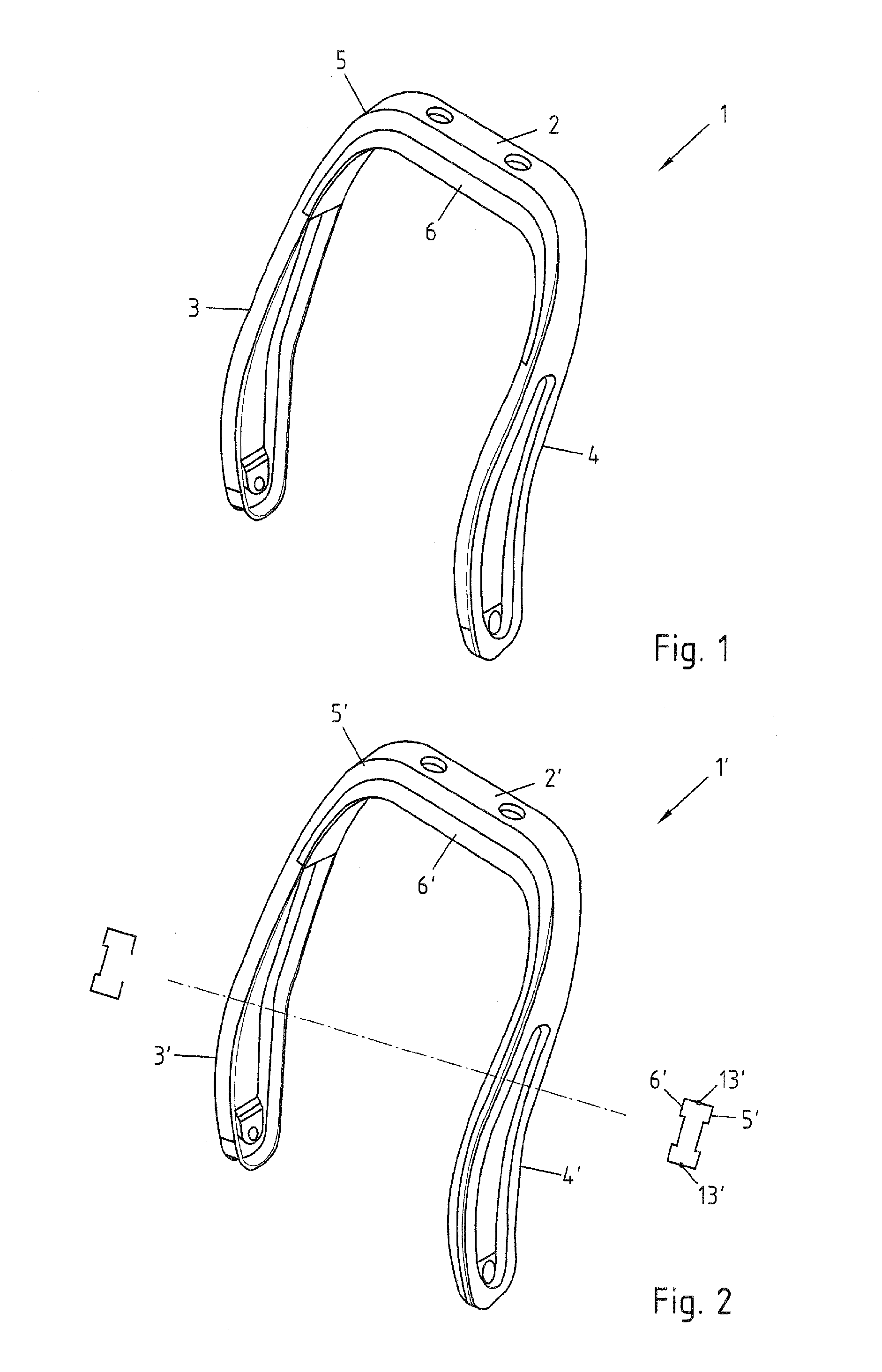 Backrest Frame for a Vehicle Seat