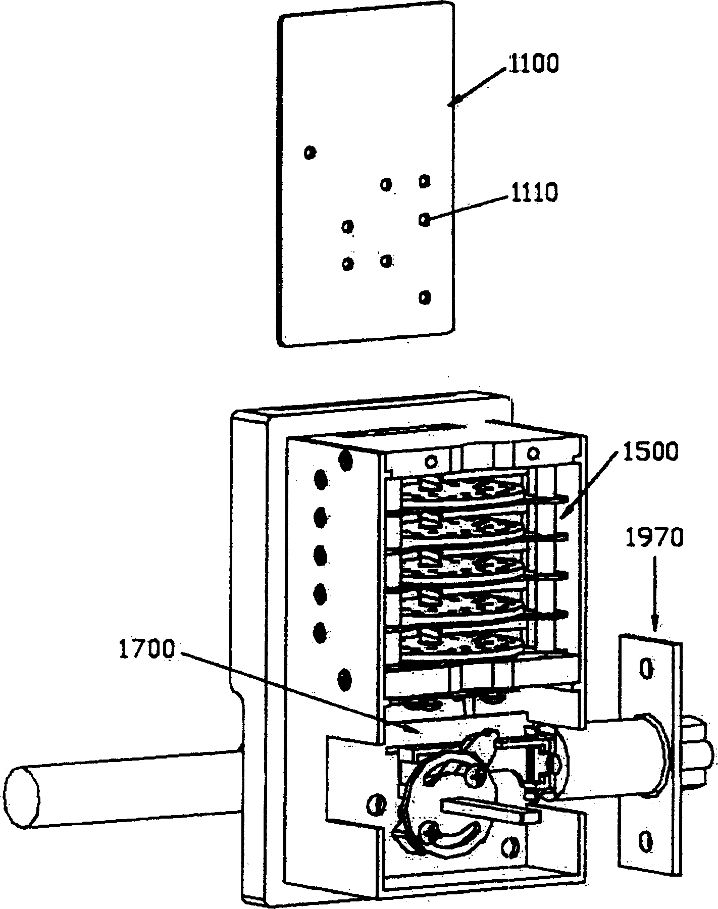 Key card detection device and door lock system employing the same