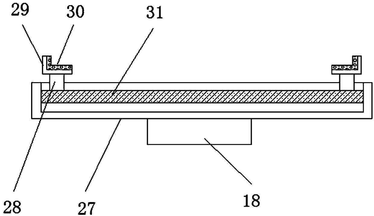 New material object display device for new material technical services