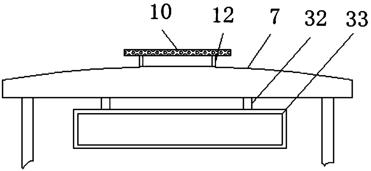 New material object display device for new material technical services
