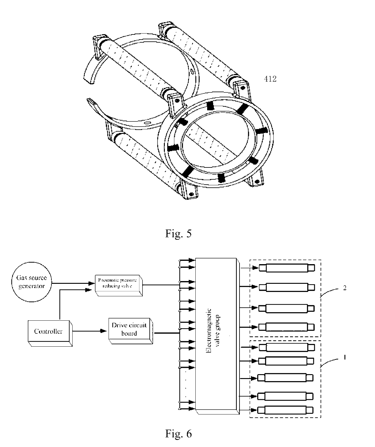 Hand rehabilitation device, rehabilitation training device and method for controlling the same