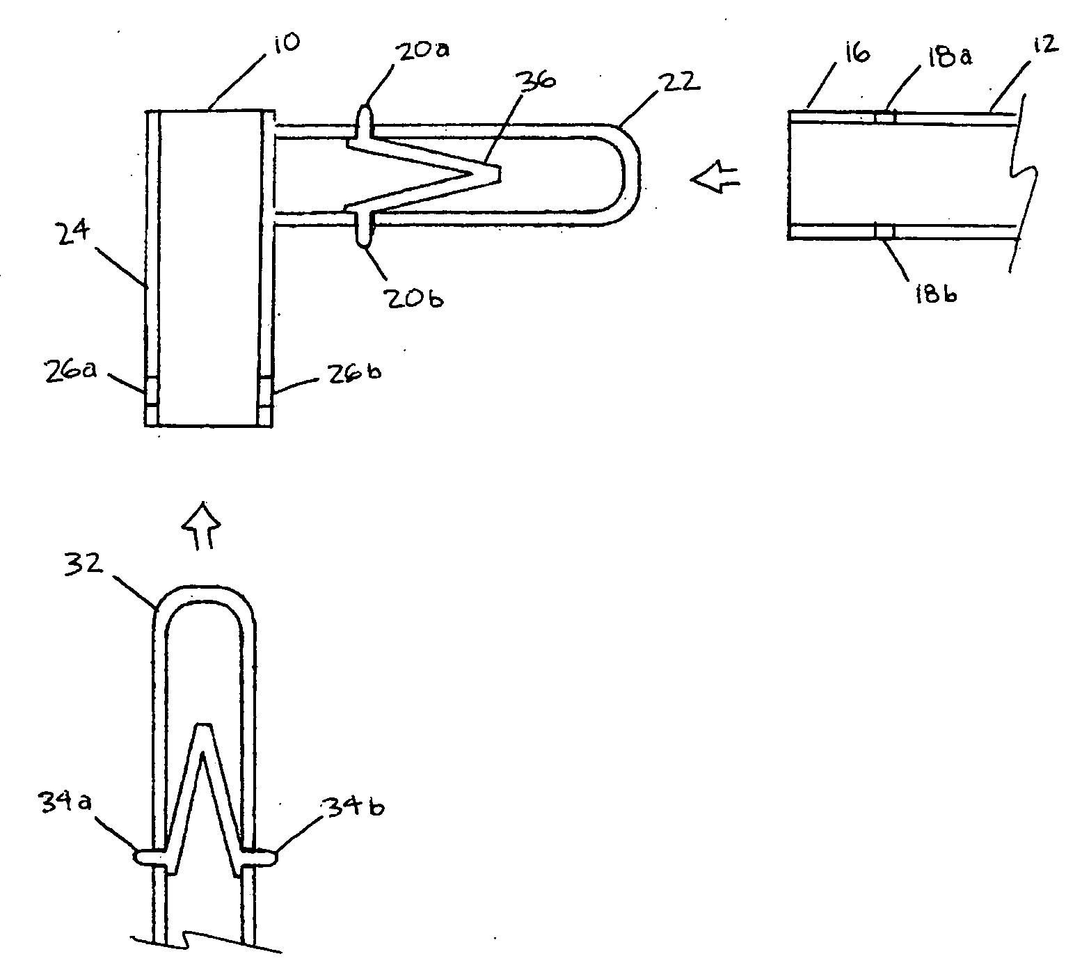 Quick change pole end attachment connector