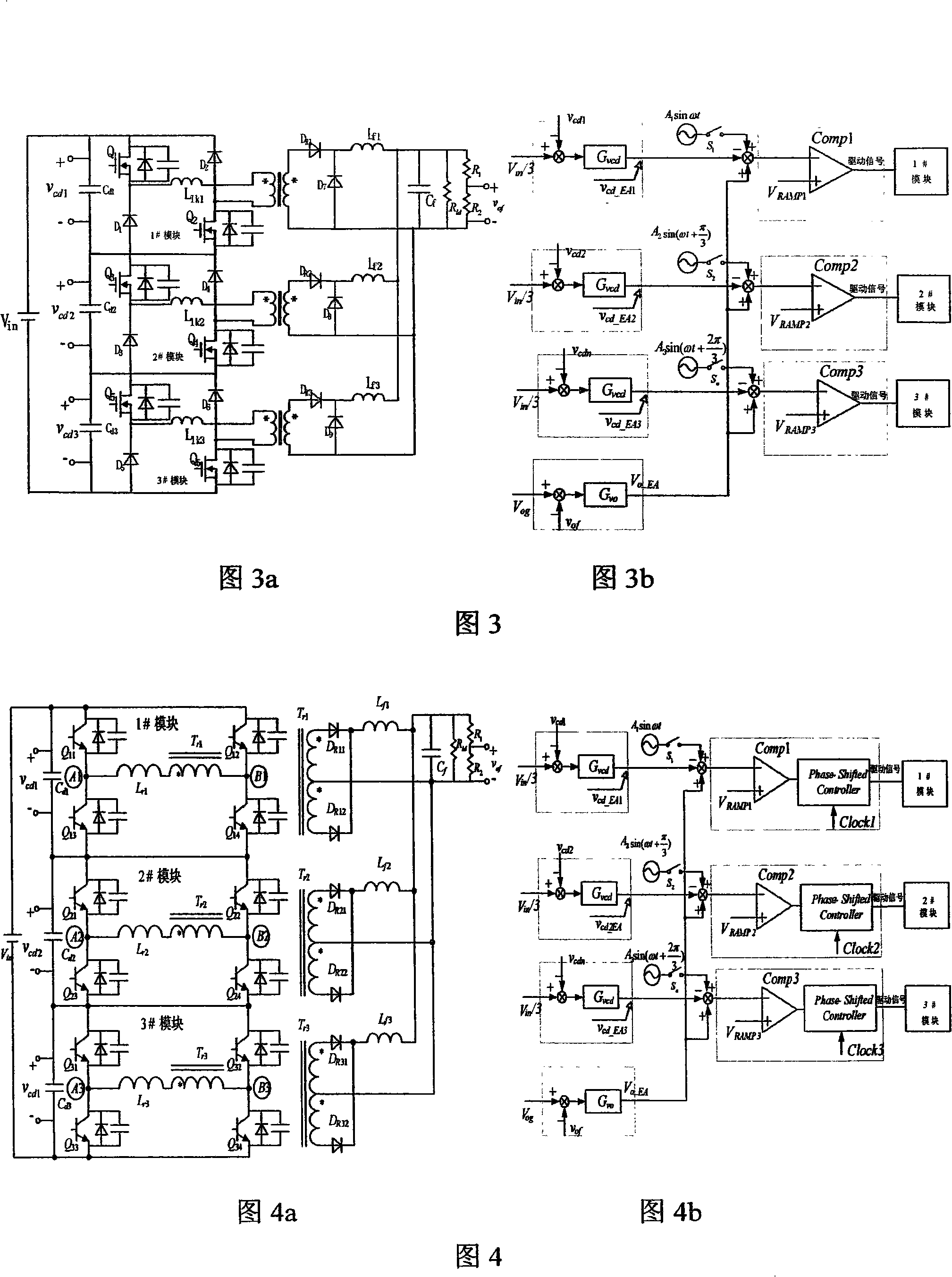 Control method for full-load input voltage equalizing of input-series-output-parallel combination converter
