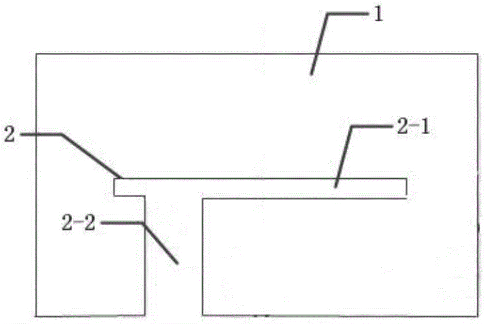 T-shaped slot dual-band button antenna