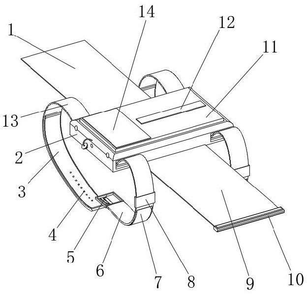 Wound dressing device for pediatric surgery