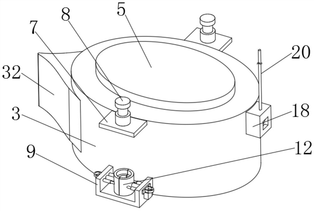 Sewage sampling device convenient for extracting markers