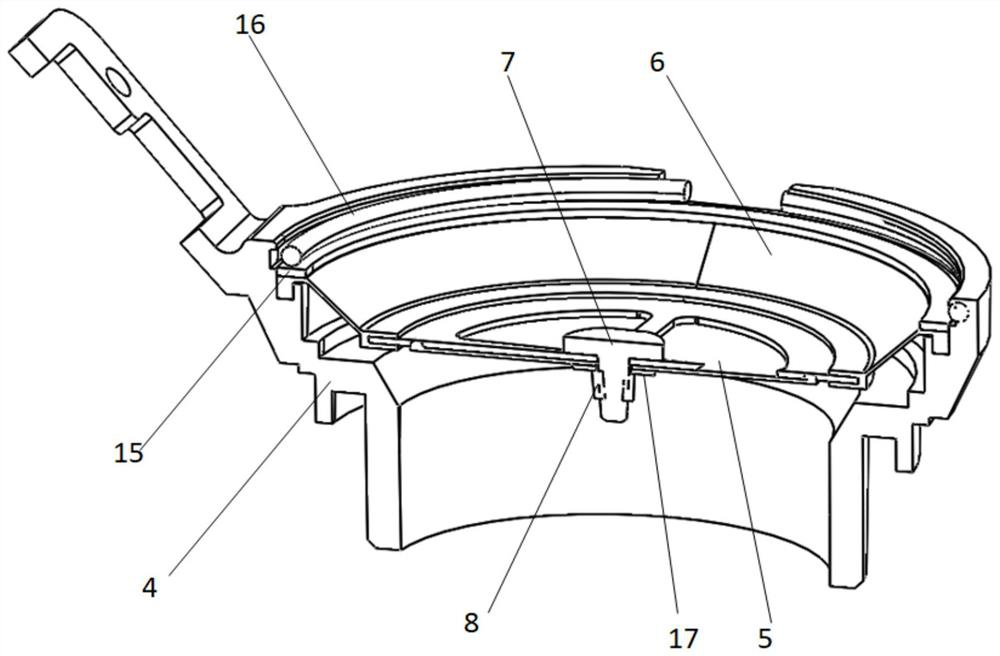 Breathing linkage device for aviation oxygen supply