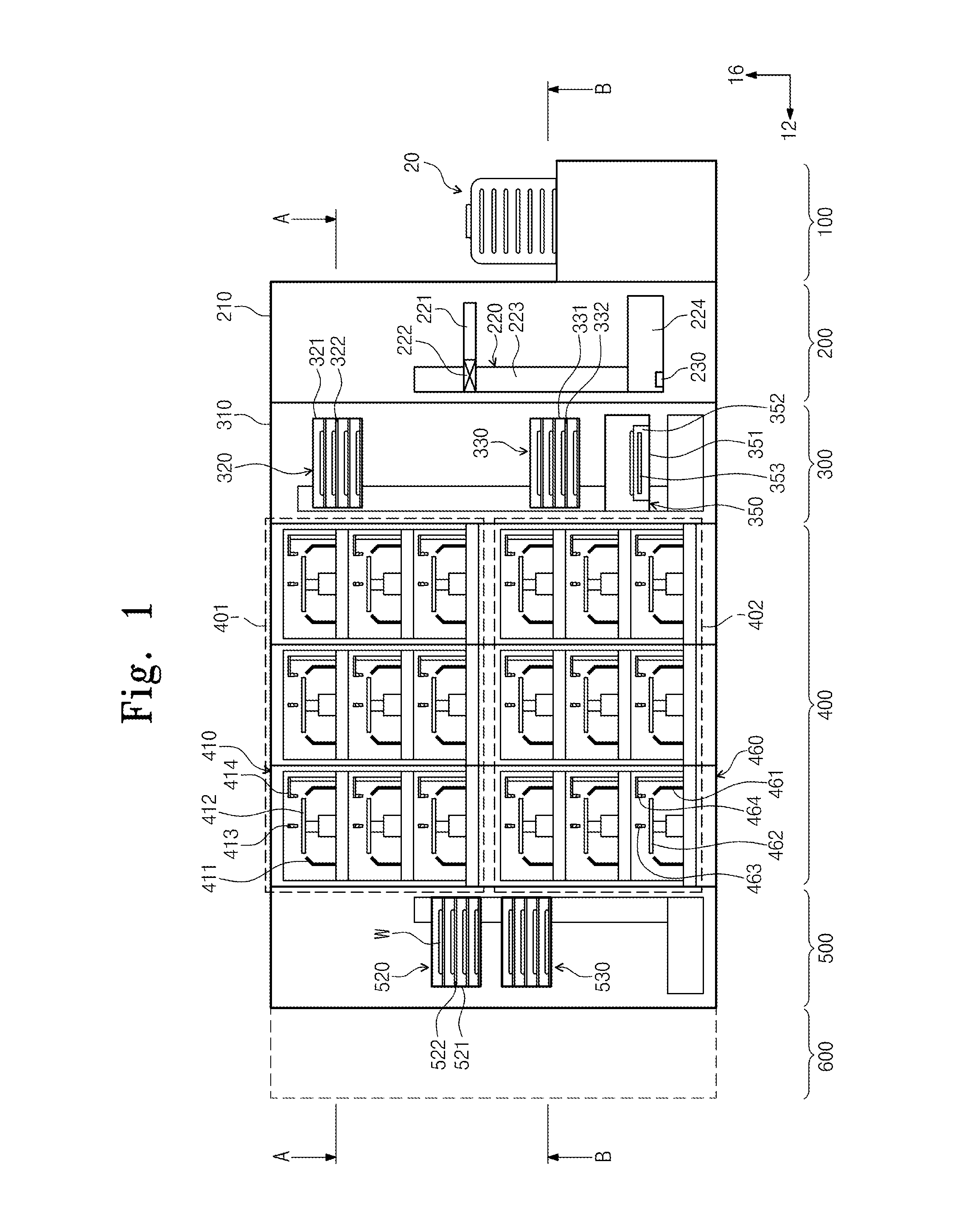 Facility and method for treating substrate