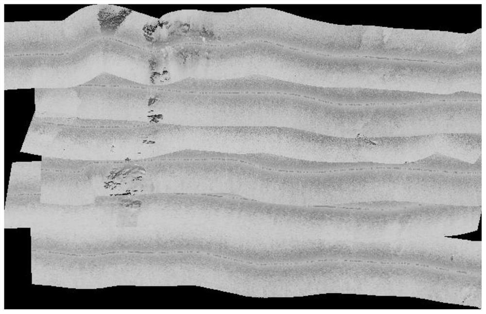 A method and system for grayscale equalization of side-scan sonar images