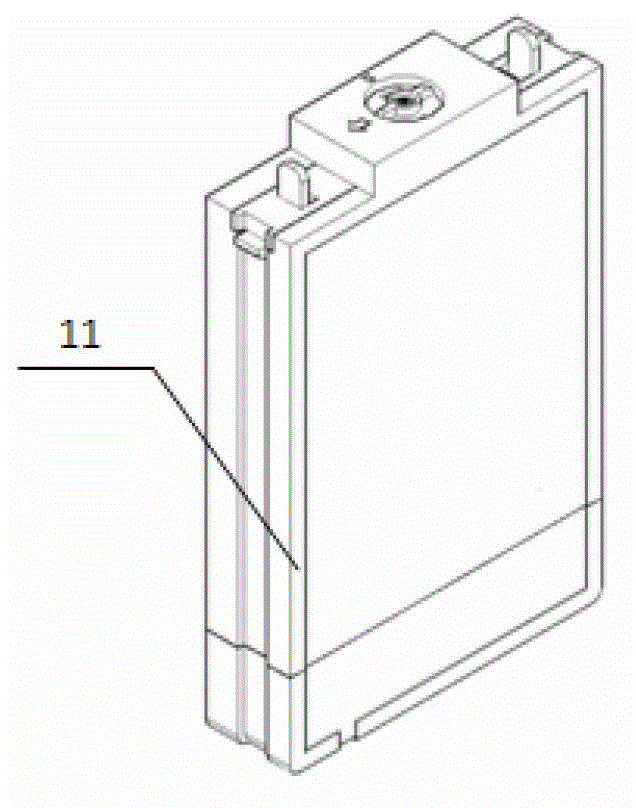 Fuel tank for direct liquid fuel battery system with self-closing interface