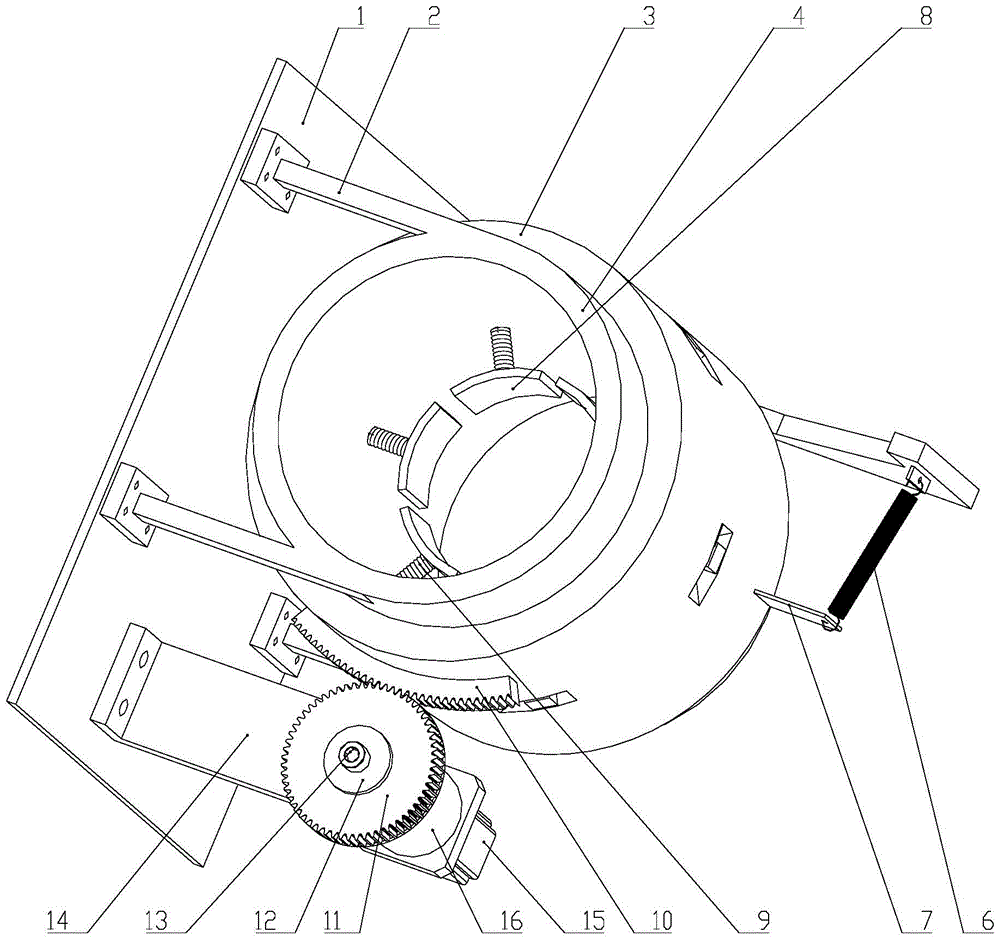 A variable diameter guide cylinder