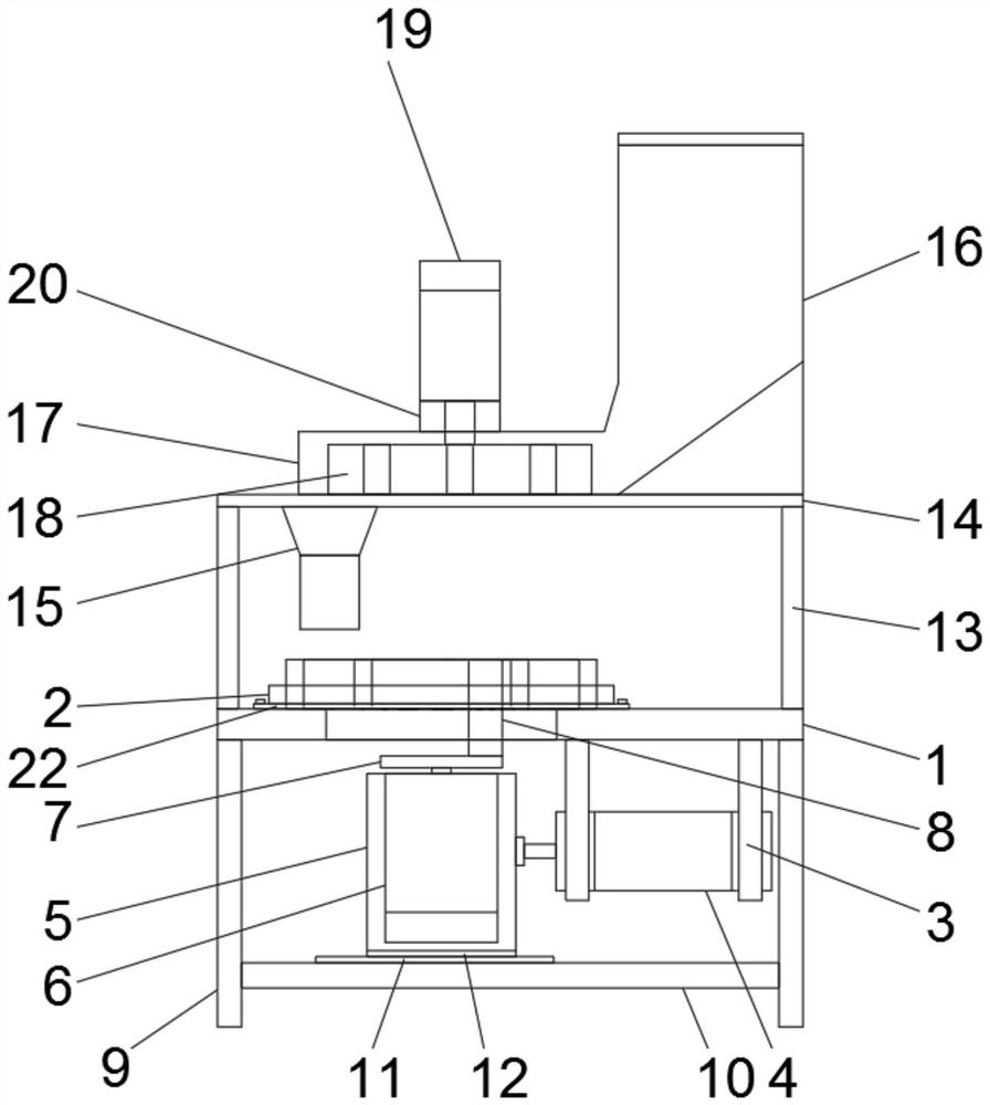 Bearing assembling device for automatic production and machining