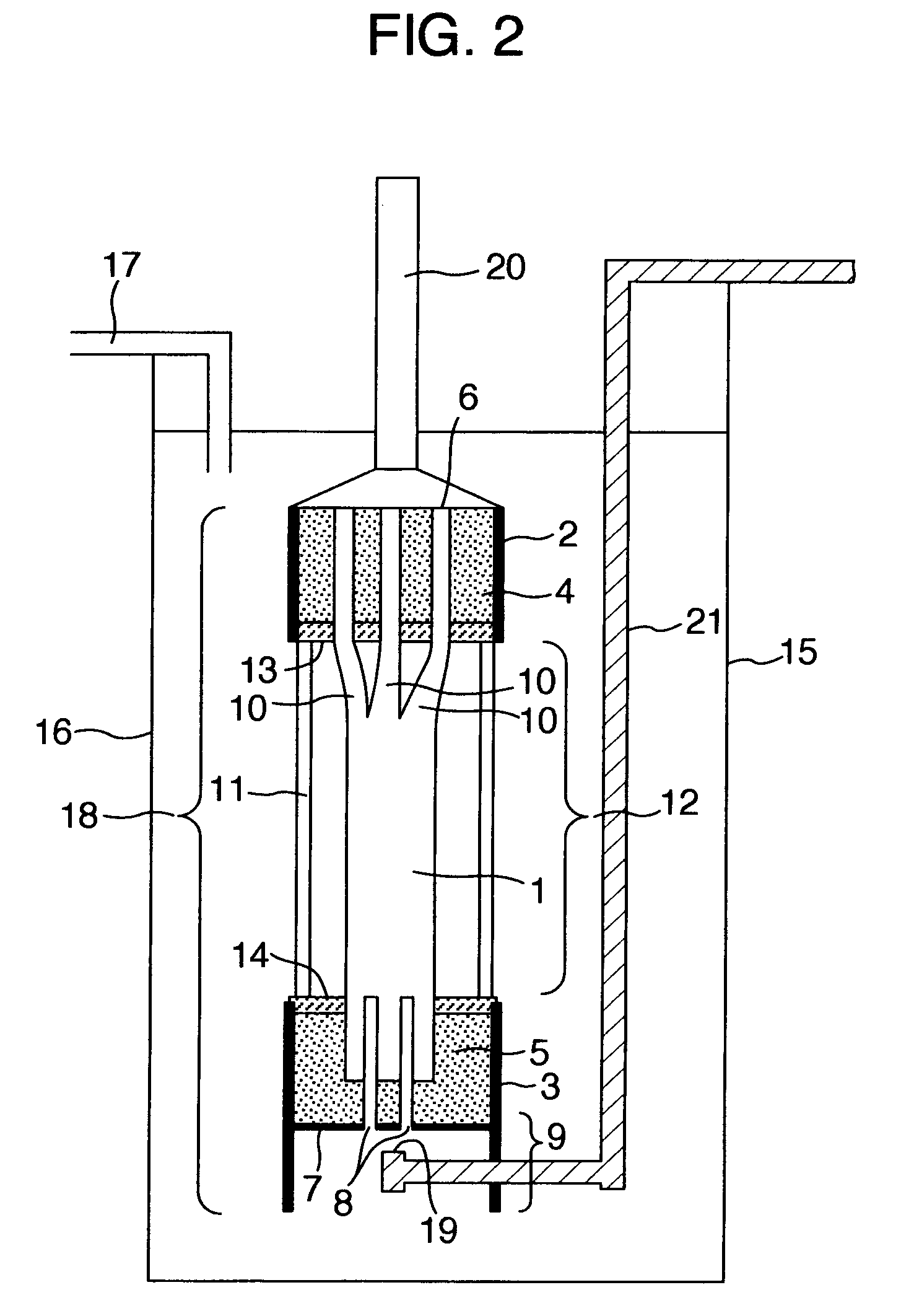 Membrane cartridge, membrane separating device, and membrane separating method