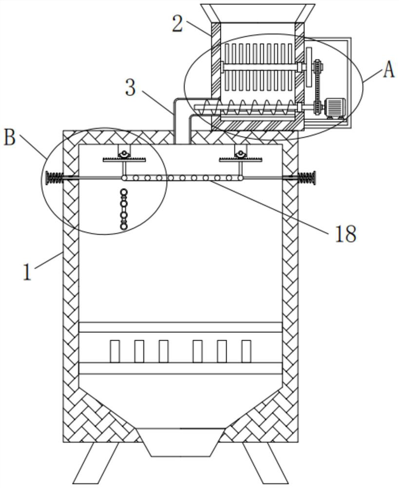 Environment-friendly waste incineration device