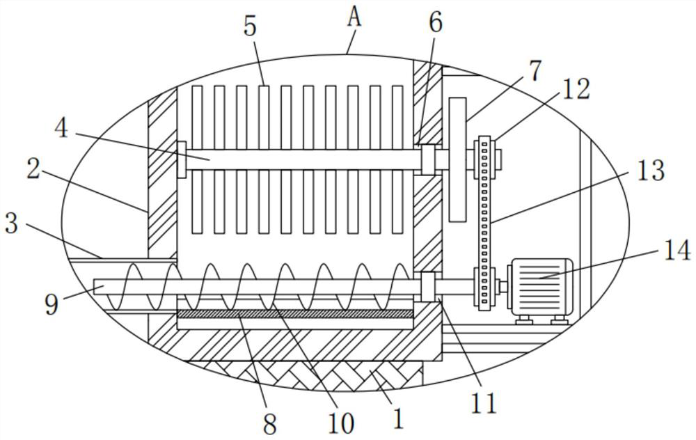 Environment-friendly waste incineration device