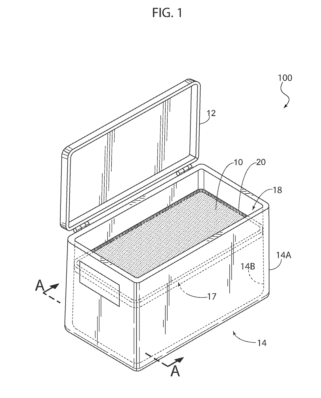 Cooler chest interior insulation device and method