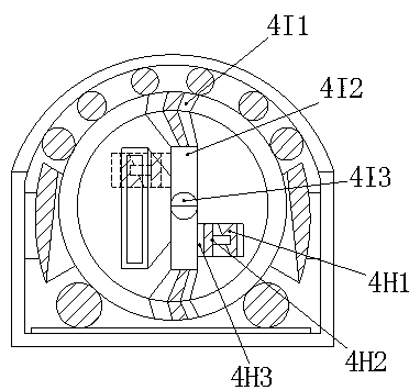 Horizontal intelligent solid-state fermentation vinegar-brewing system intercepting glacial acetic acid free water