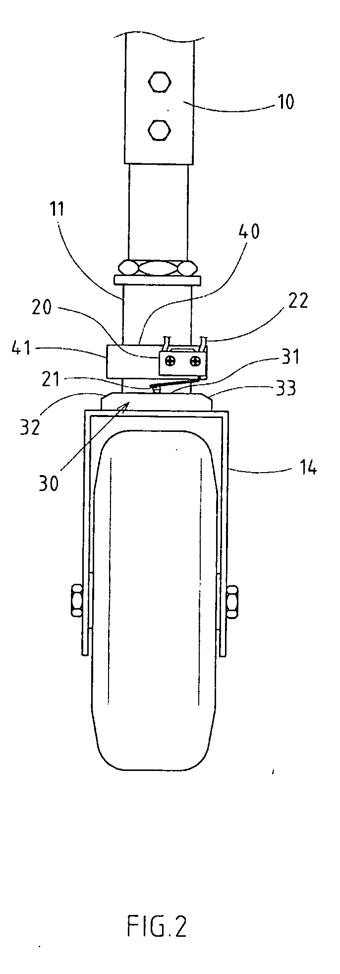 Control mechanism of the steering differential device for an electric vehicle