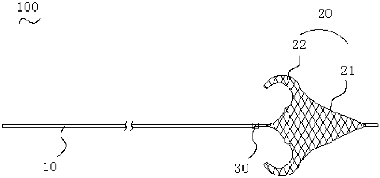 Thrombus extraction device