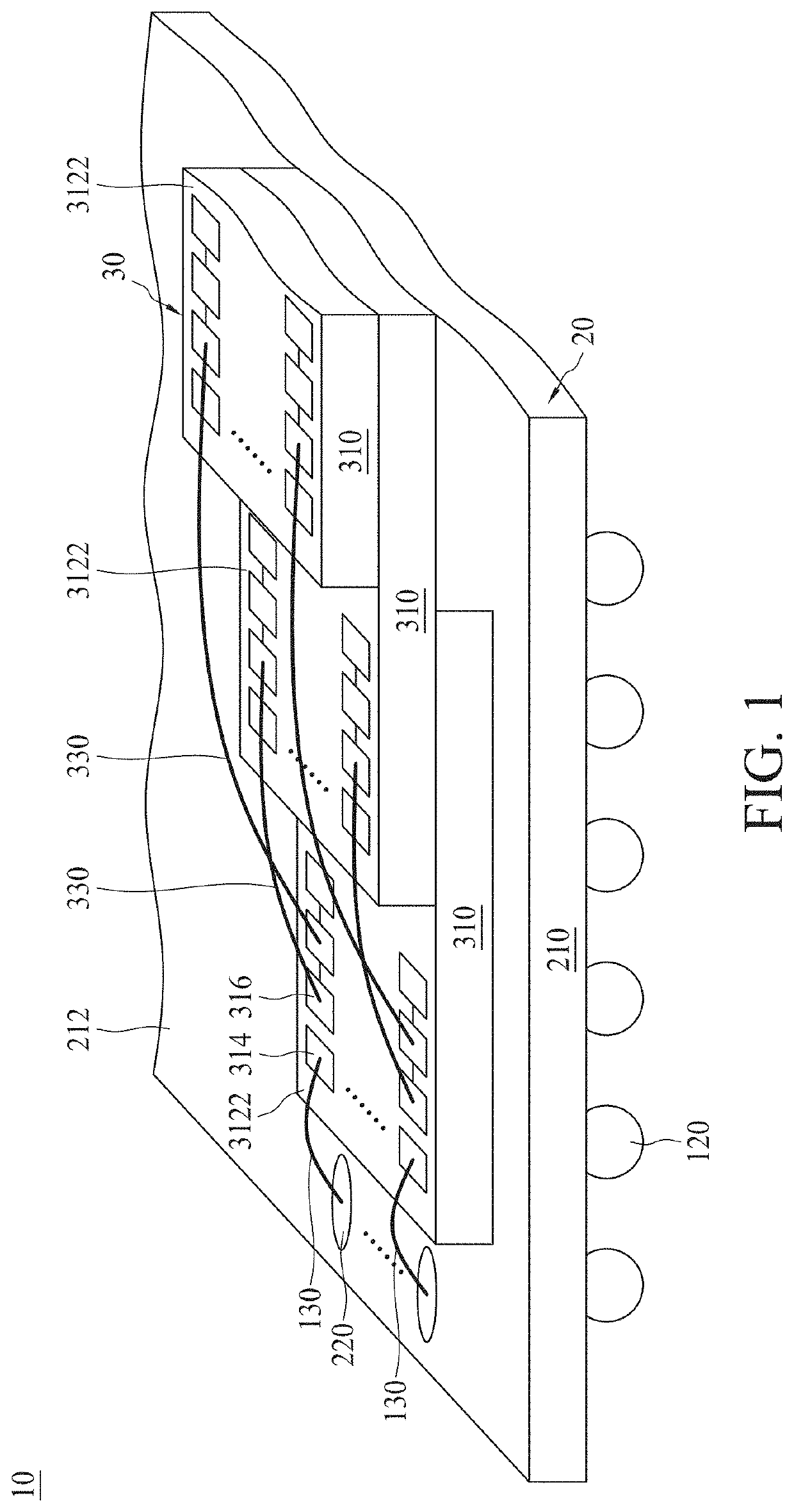 Electronic system, die assembly and device die