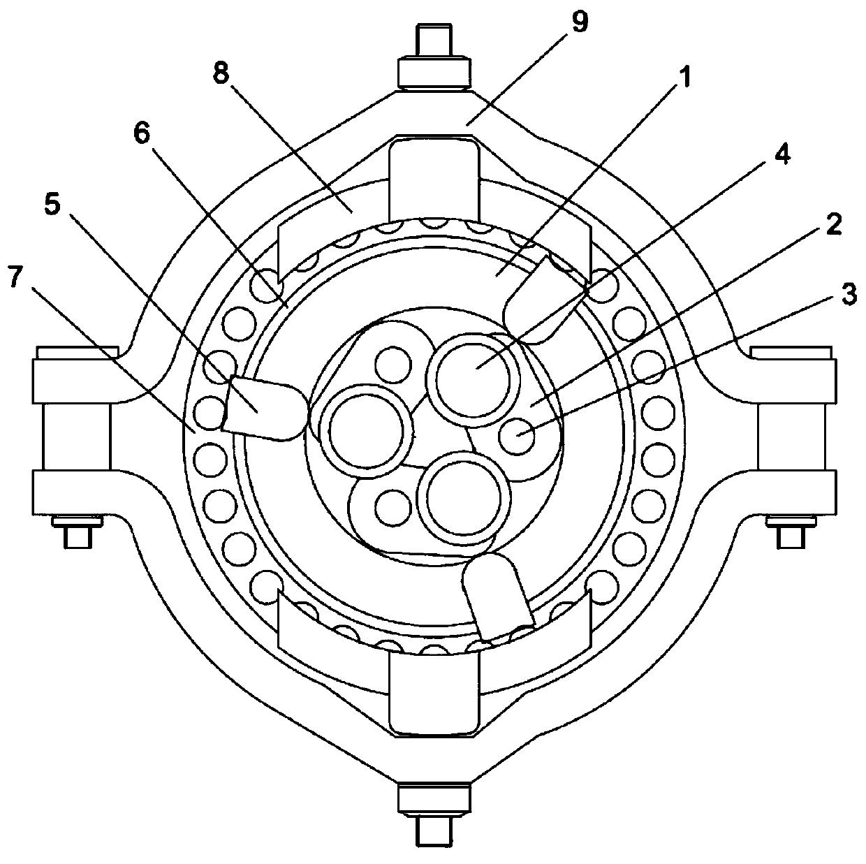 Workpiece processing and forming device