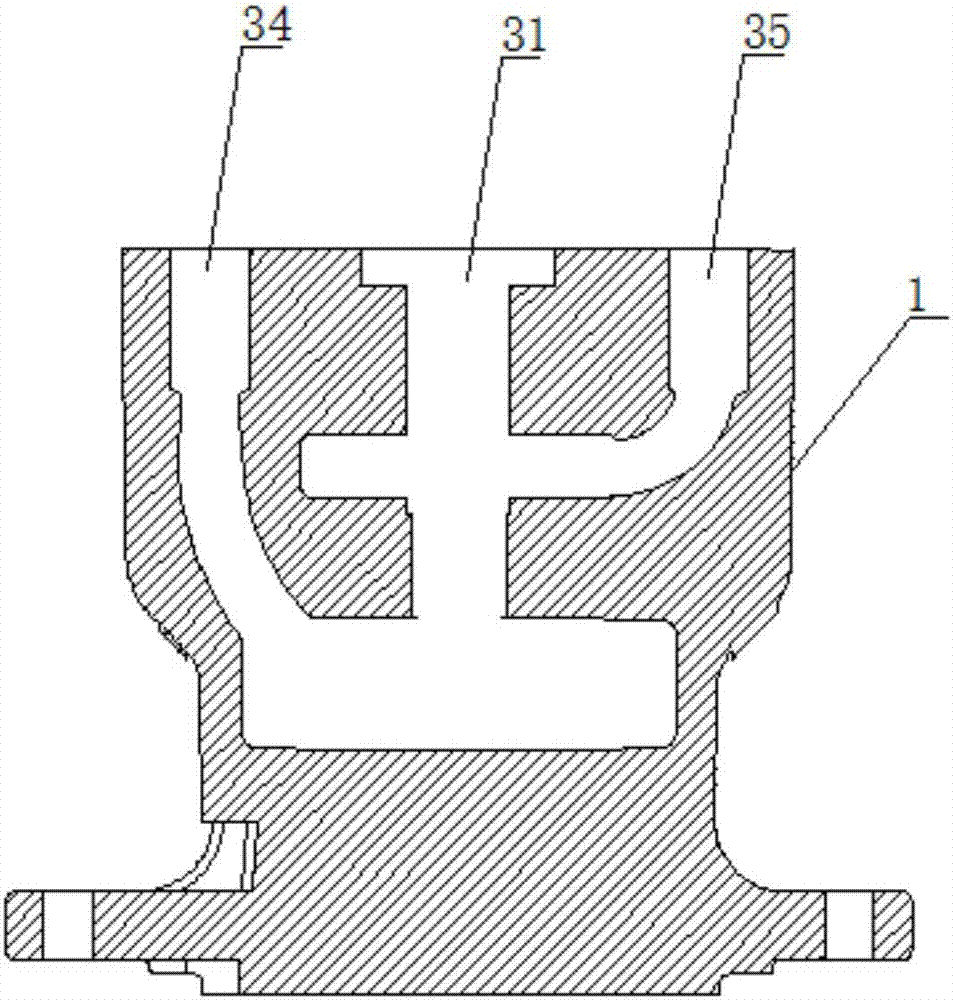 Pilot valve casting and casting technique thereof