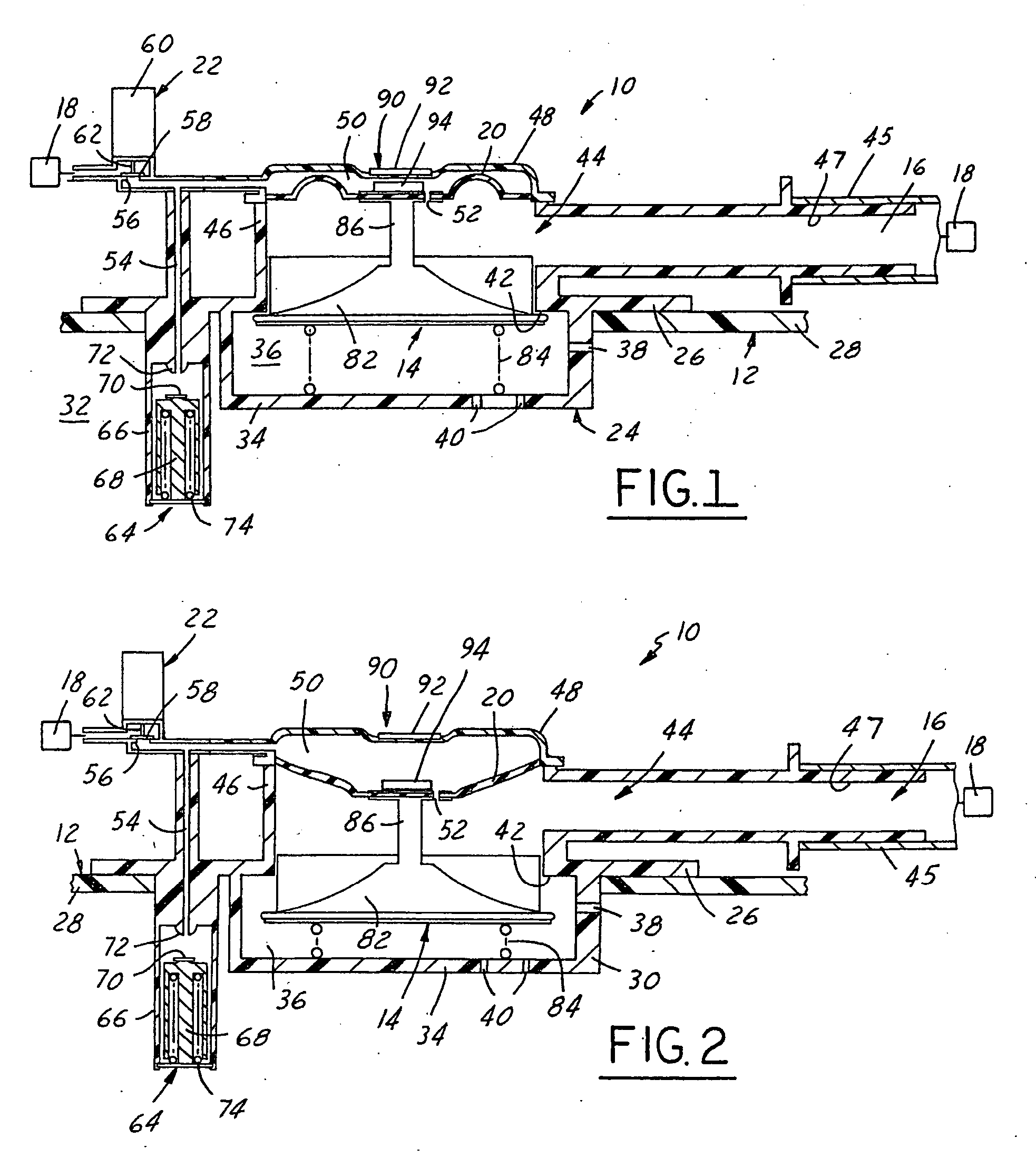 Valve assembly and refueling sensor