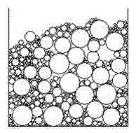 Method for testing grading broken stone CBR numerical value