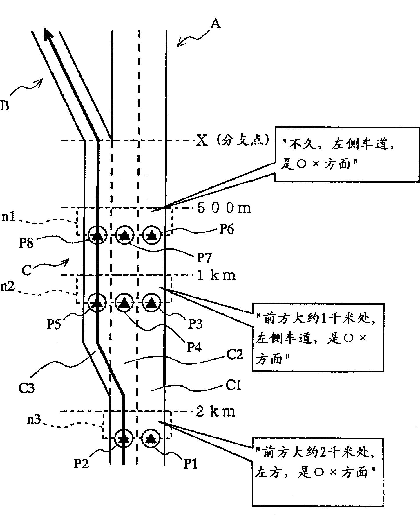 Navigation apparatus and navigation program