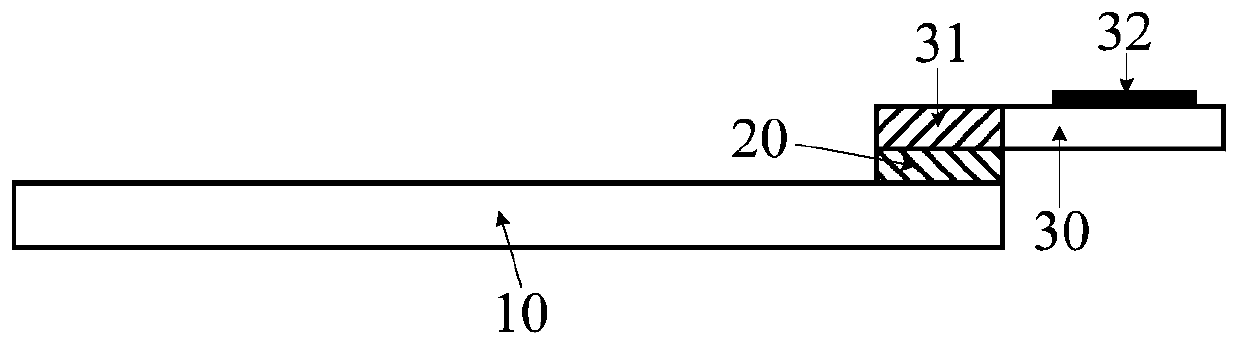 Binding method of display device and display substrate