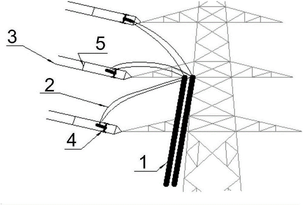 Processing method of cracking cable