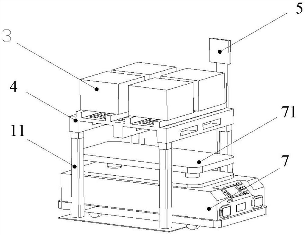 Intelligent stereoscopic warehouse for special-shaped box wine and working method of intelligent stereoscopic warehouse