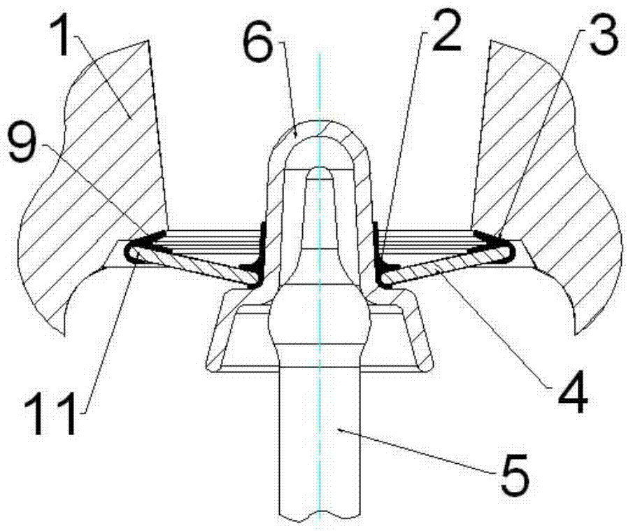 Elastic seal automatic sprinkler head