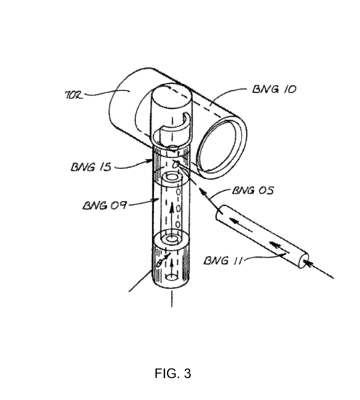Fuel air delivery circuit with enhanced response, fuel vaporization and recharge