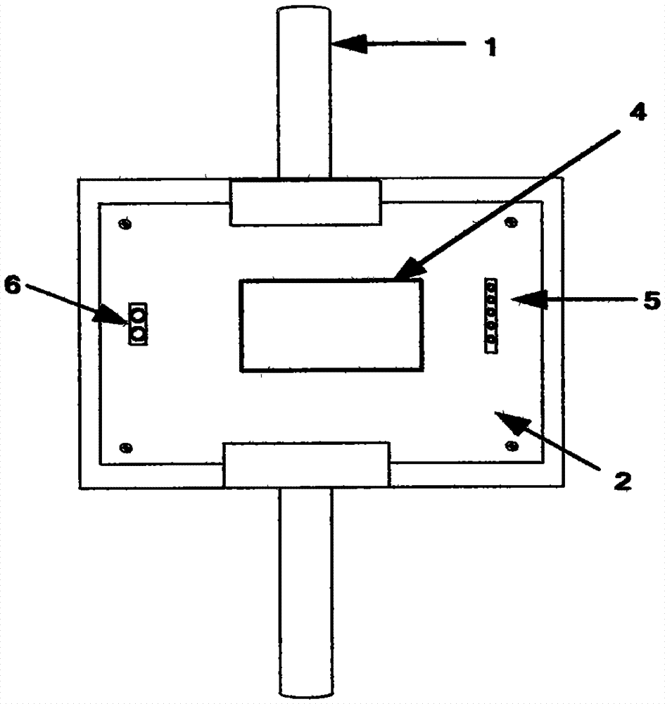 Guide wire displacement information acquisition device