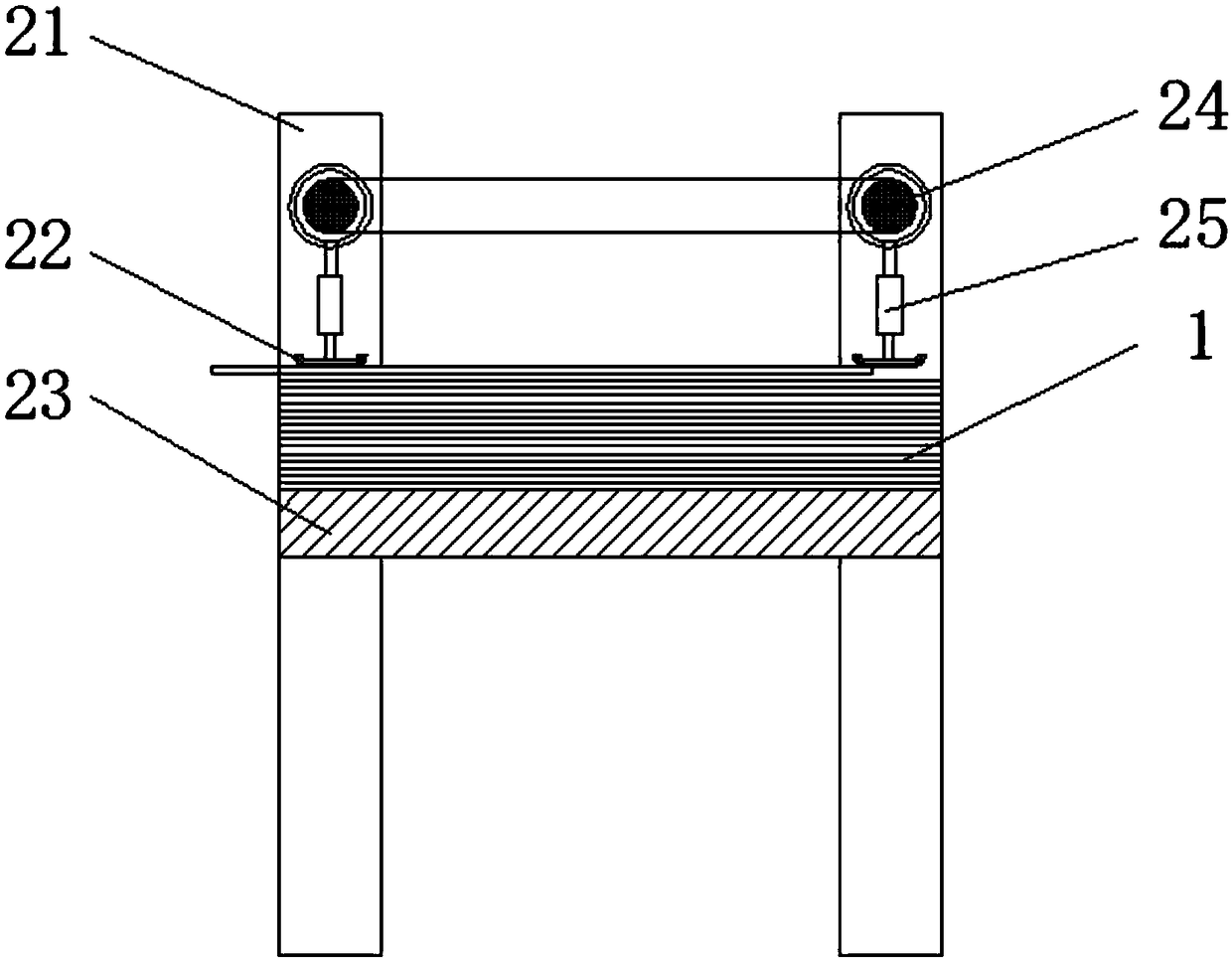 Integrated screen printing device for tinplates and screen printing technology
