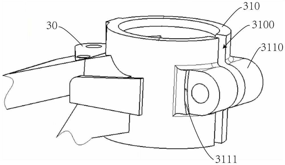 Knuckle and shock absorber connecting assembly, suspension system and automobile