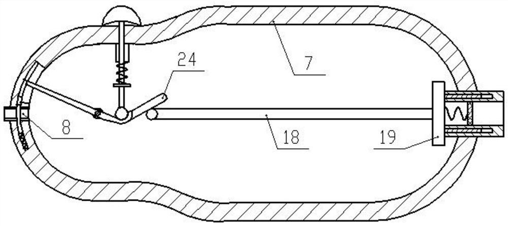 A pressurizing device for anorectal drug delivery and anorectal auxiliary treatment equipment