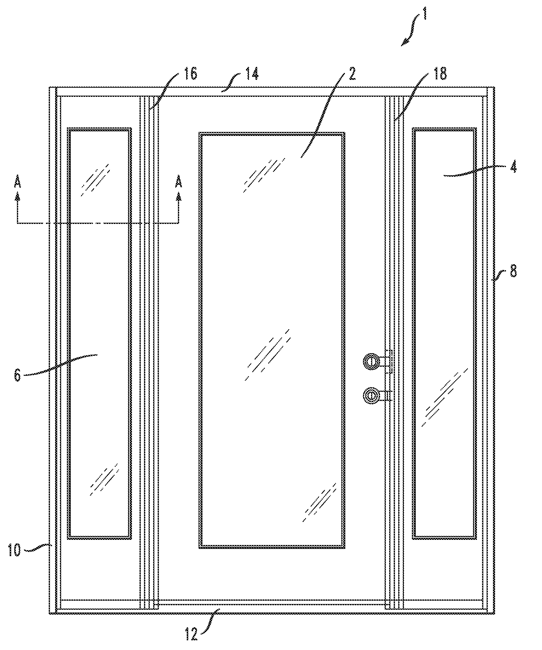 Reinforced mull post assembly