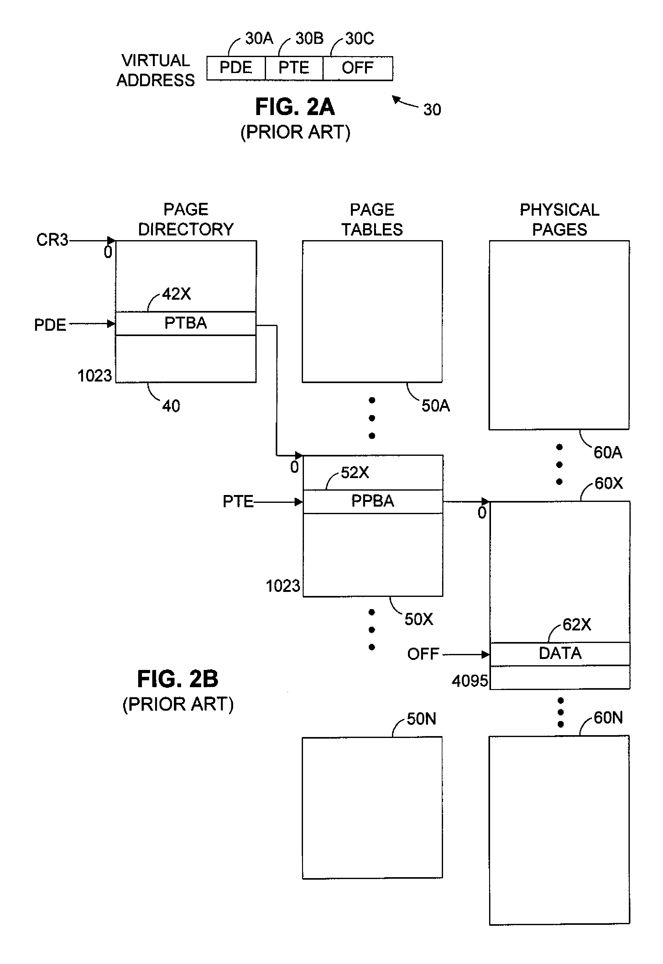 Maintaining address translations during the software-based processing of instructions