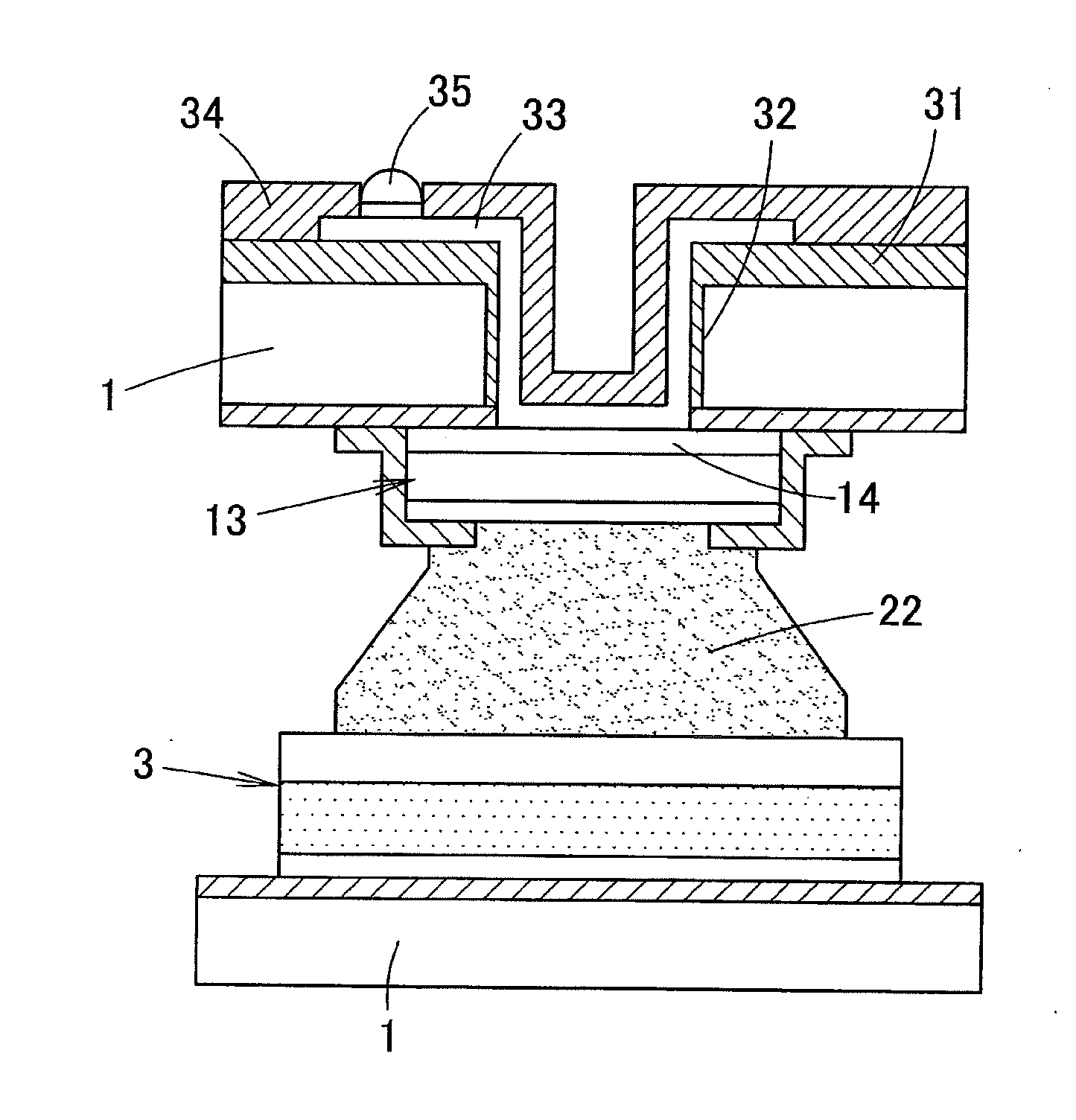 Method for bonding wafers and structure of bonding part