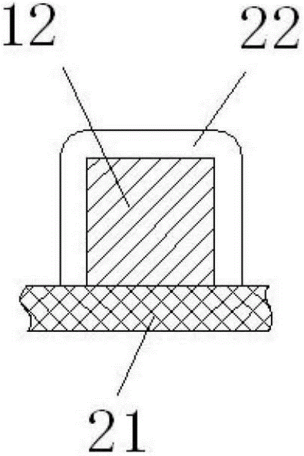 Improved process of weaving perforated sheet with hook and loop without combing