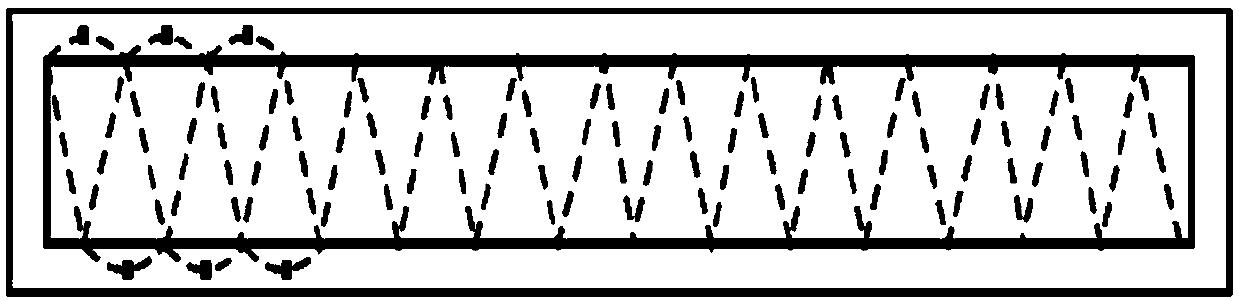 Curve waistband sewing method