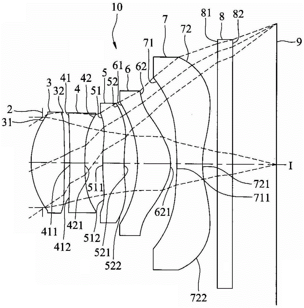 Five-chip optical imaging lens and electronic device using the lens