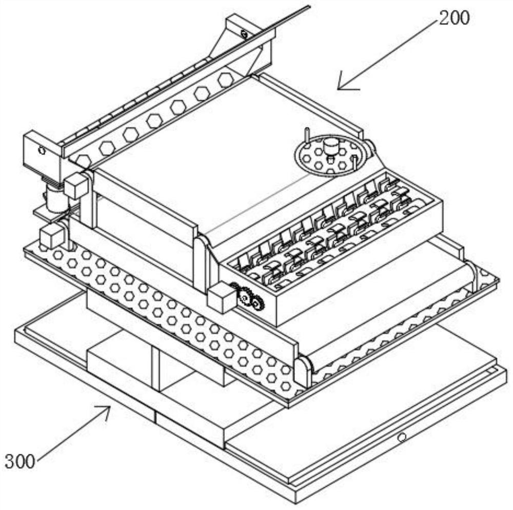 A green environmental protection construction waste treatment pool