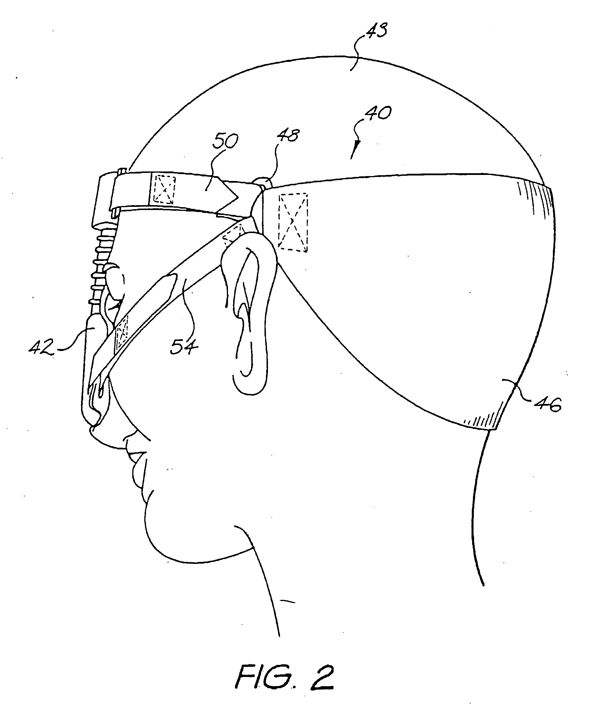 Harness assembly for a nasal mask