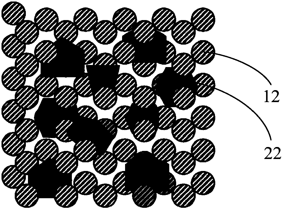 Composite material capable of adsorbing nucleic acid and preparation method thereof, and device capable of adsorbing nucleic acid